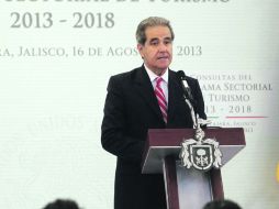 Enrique Ramos Flores, secretario de Turismo Jalisco, anunció la inversión de mil 600 MDD para Guadalajara y Pto. Vallarta. EL INFORMADOR /