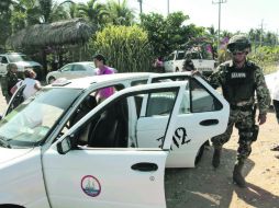 Retén de seguridad en Chilpancingo, uno de los principales motores de la economía del Estado. AFP /