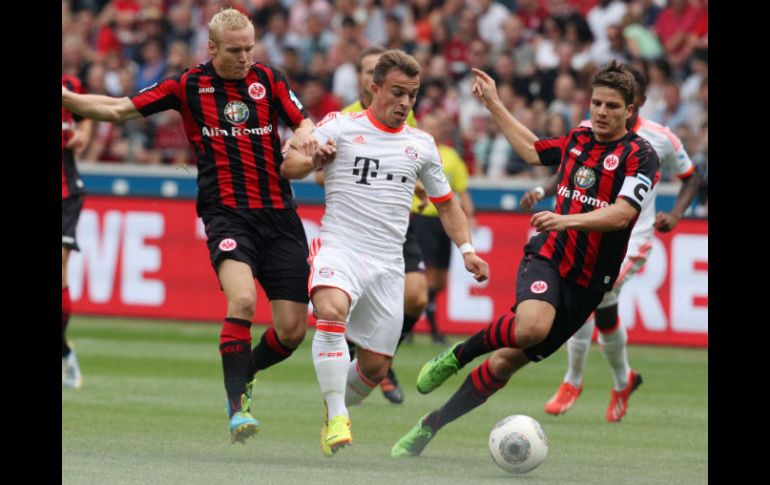 El cuadro bávaro tuvo un partido irregular. AP /