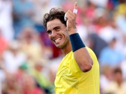 Rafael Nadal está en la final del torneo de Cincinnati. AFP /