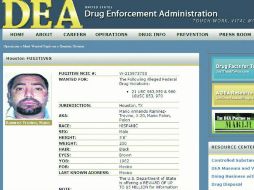 a Agencia antidrogas de Estados Unidos ofrecía una recompensa de cinco millones por la captura de Mario Ramírez Treviño. ESPECIAL /