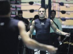 Víctor Terrazas está convencido en que saldrá con una victoria contundente y no dejará dudas sobre el ring. EL INFORMADOR /