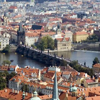 Un mirador para descubrir Praga desde el aire