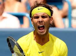 Rafael Nadal termina con su adversario en menos de dos horas. AFP /