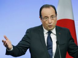 El presidente francés no especificó cuáles países deben ayudar a poner fin a la crisis en Egipto. ARCHIVO /