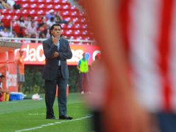 Tras la derrota 4-2 ante Puebla, el Bejamín Galindo fue cesado de la dirección técnica de Chivas. EL INFORMADOR /