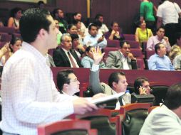 Sesión del pleno. Diputados locales enfrentan un panorama adverso en materia presupuestal para los últimos meses del año. EL INFORMADOR /