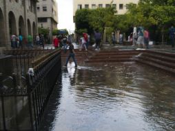 Un canal de baja presión causará precipitaciones moderadas en el occidente y centro del país. ARCHIVO /