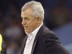 Javier Aguirre se encuentra satisfecho con el resultado obtenido por su equipo durante el encuentro contra el Celta. EFE /