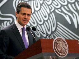 Peña Nieto escuchará los temas más importantes que se discutirán en el próximo periodo de sesiones. ARCHIVO /