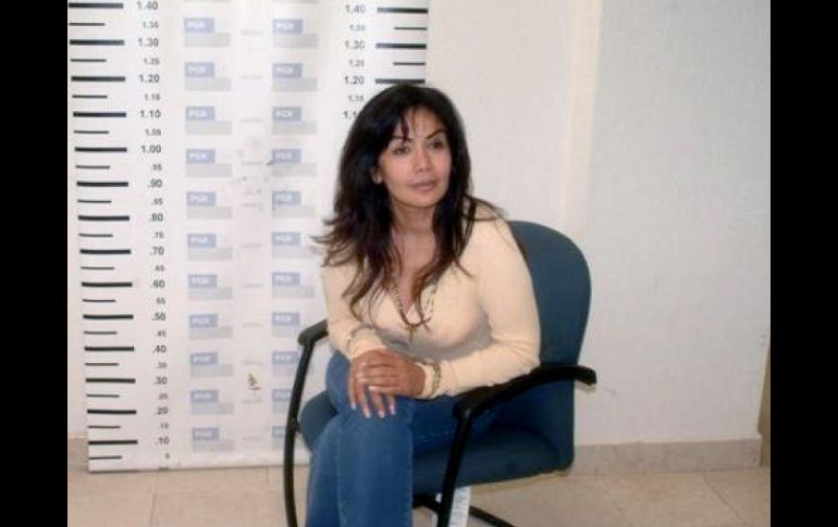 Sandra Ávila, la ''Reina del Pacífico'', llegará este martes deportada a la Ciudad de México; luego será trasladada a Puente Grande. AFP /