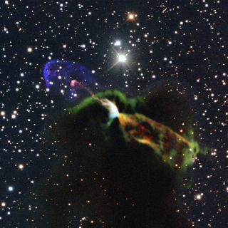 Astrónomos captan con detalle el violento nacimiento de una estrella