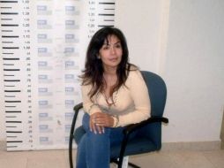 Sandra Ávila Beltrán, ''La Reina del Pacífico'', arribó este martes a México; será trasladada a Puente Grande. AFP /