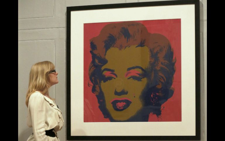 Entre las obras destacan cuadros de ''Marilyn Monroe'' del estadounidense Warhol. ARCHIVO /