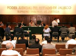 El sueldo de un magistrado del Poder Judicial, oscila en 135 mil pesos mensuales. ARCHIVO /