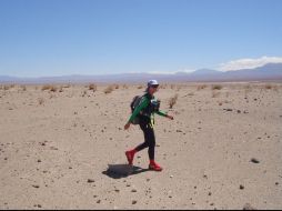 Nahila es la primera latinoamericana en los llamada ''4 desiertos''. (Imagen de su portal oficial) ESPECIAL /