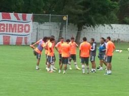 En la práctica de hoy, Fabián se presentó de forma normal. ESPECIAL /