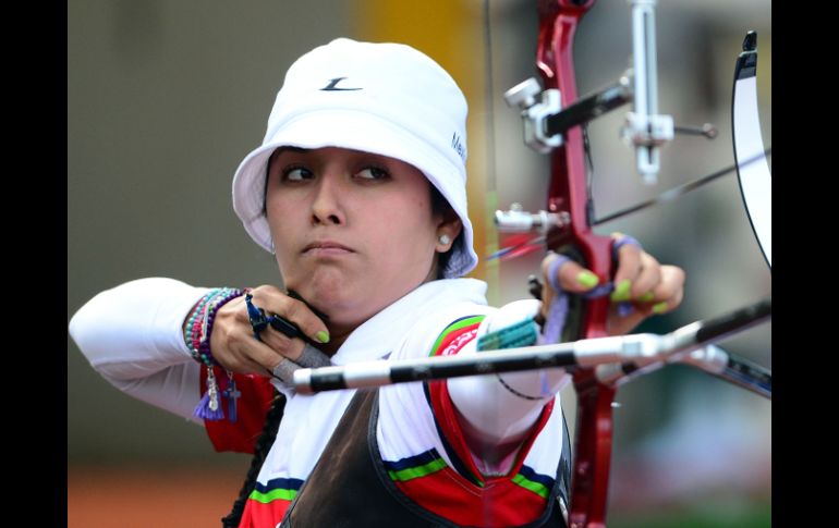 Mariana Avitia, medallista de bronce en Londres 2012, avanzó a la ronda de los 16 mejores en el Mundial de Polonia. MEXSPORT /