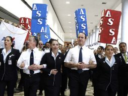La ASSA considera que con el contrato de Aeroméxico se afectan garantías constitucionales y convenios internacionales. ARCHIVO /