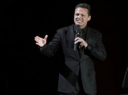 Luis Miguel cerrará con su gira The hit's tour con tres presentaciones en Colombia ARCHIVO /