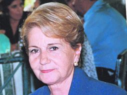 EN EL RECUERDO. Rosy Mendoza de Arregui (+).  /