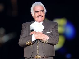 Vicente Fernández engalanará el cierre de la edición 44 de la Feria de Zacatecas. ARCHIVO /