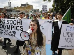 La ley ha sido considerada discriminatoria por grupos defensores de los derechos humanos, y ha suscitado boicot de los Juegos de Sochi. ARCHIVO /