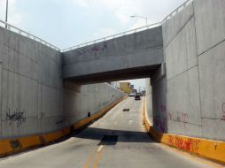 La construcción del Nodo Vial de Las Juntas comenzó en agosto de 2011. ARCHIVO /