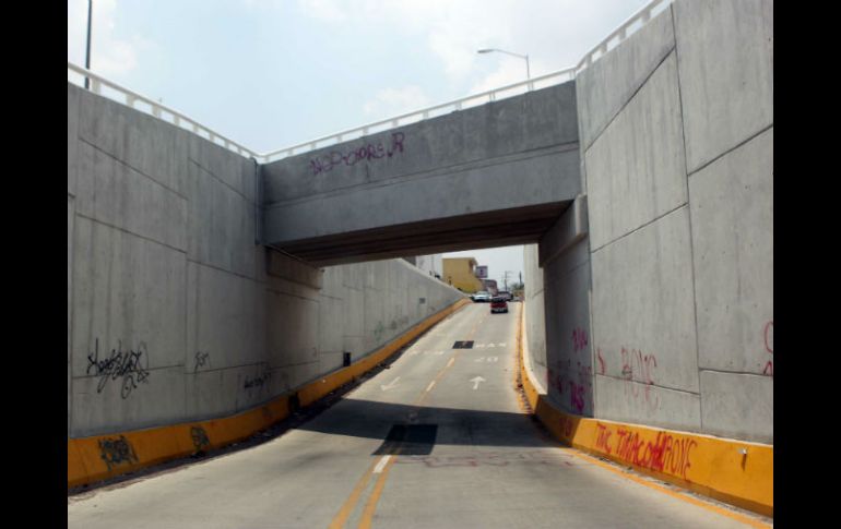 La construcción del Nodo Vial de Las Juntas comenzó en agosto de 2011. ARCHIVO /