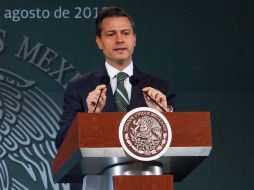 El Presidente sostiene que la reforma les drindará a los profesores nuevas oportunidades. NTX /