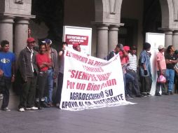 Desde hace varios meses, los pepenadores se manifestaron para pedir que choferes evitaran la pre pepena.  /