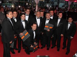 La agrupación y María Fernanda participan actualmente en la puesta en escena ''Que rico mambo'', que se encuentra de gira por el país. ARCHIVO /