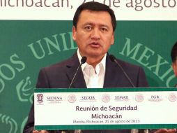 Miguel Ángel Osorio Chong dice que cuando se agote el diálogo con la CNTE, entonces la ley se impondrá. ARCHIVO /