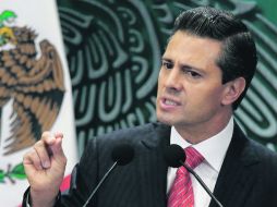 Enrique Peña Nieto. El Ejecutivo ha mostrado su respaldo a la Entidad. NTX /