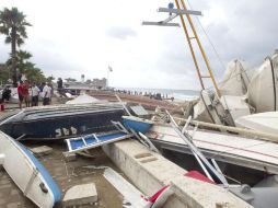 El municipio de Santa Severa fue el más afectado. EFE /