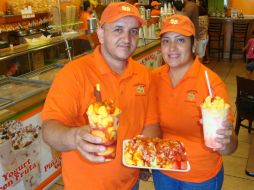 Montoya señaló que en sus planes de expansión -que prevén otras tres heladerías-. EFE /