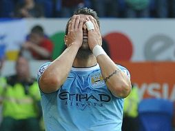 Aquí, Álvaro Negredo lamentando una de las fallas de su escuadra. AFP /
