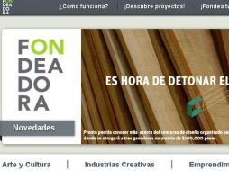 El sitio web de Fondeadora opera ofreciendo recompensas a todo el que contribuya económicamente en completar la meta de cada proyecto. ESPECIAL /