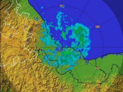 Por el momento, ''Fernand'' se encuentra a 40 kilómetros de las costas veracruzanas en el Golfo de México. TOMADA DE @conagua_clima  /