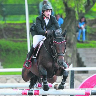 Juan Pablo Gaspar deslumbra en 1.40 metros