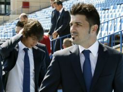 Así lucen los futbolistas actuales campeones de la Copa del Rey. EFE /