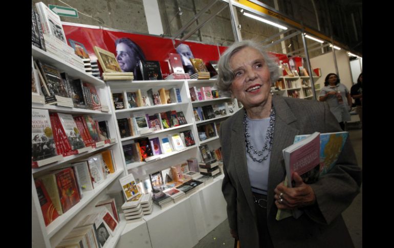 Elena Poniatowska también analizará los temas de la literatura y el arte en México. ARCHIVO /