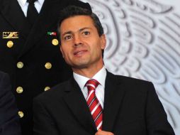 Peña Nieto asegura que su objetivo es consolidar una educación de mayor calidad para todos. SUN /