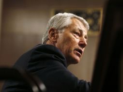 El secretario de Defensa de Estados Unidos, Chuck Hagel, afirma que se atacará de inmediato a Siria si Obama da la orden. ARCHIVO /
