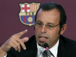 El máximo dirigente blaugrana no quiere dar explicaciones sobre su vida privada. EFE /