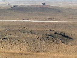 El rally transcurre por el desierto egipcio. AP /