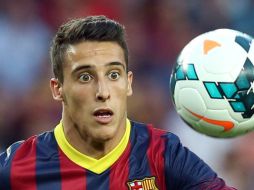 Cristian es una de las jóvenes promesas del futbol español. ESPECIAL /