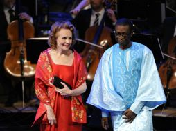El senegalé y la finlandesa son los ganadores del Premio Polar 2013 gracias a su música y composiciones. AFP /