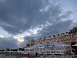 ''La Mostra'' nació en 1932 como ''Esposizione d'Arte Cinematografica'', impulsada por el conde Giuseppe Volpi di Misurata. EFE /