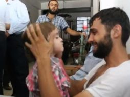 La emoción del reencuentro ante los ojos de el cibernauta. ESPECIAL /